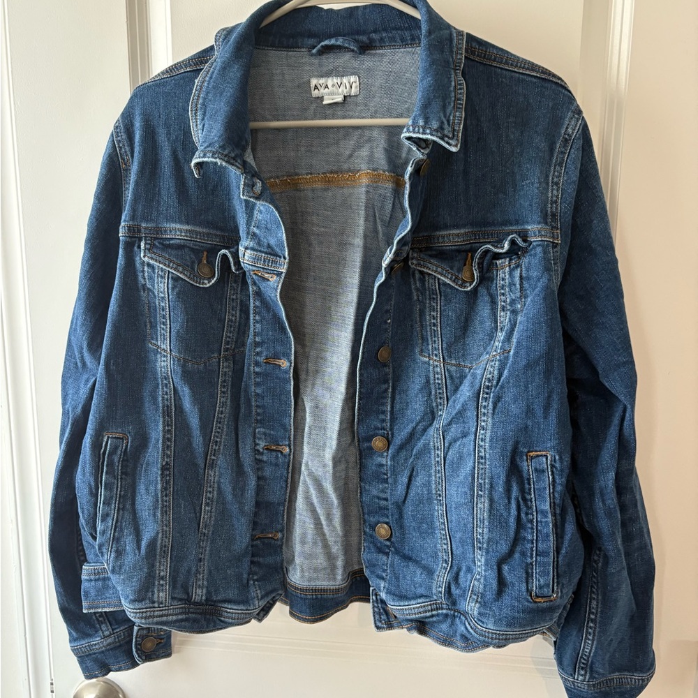 Ava & Viv Blue Jean Jacket